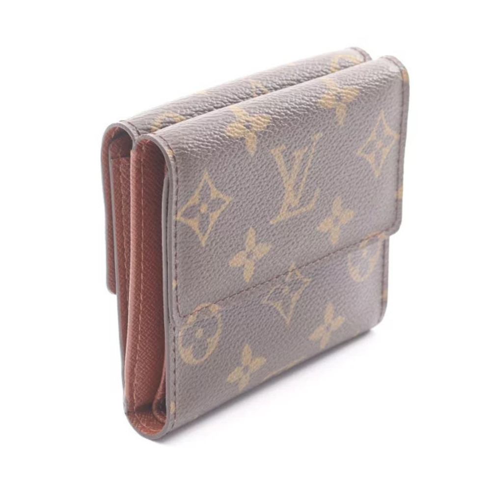 Louis Vuitton Monogram Billet fold Porte Wallet Monnaie Credit Tri Carte